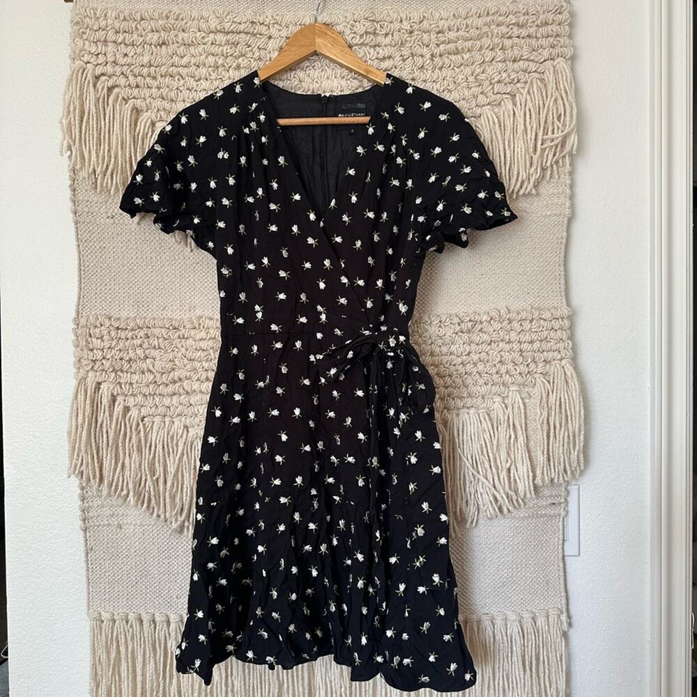 Jill Jill Stuart Mini Floral Wrap Dress